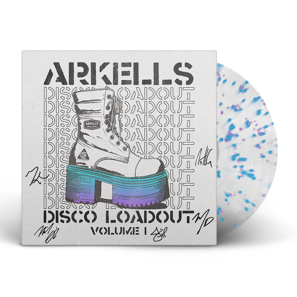 Disco Loadout Vol. 1 SIGNED 12" Vinyl (Ultra Clear Vinyl with Sky Blue and Violet Splatter)