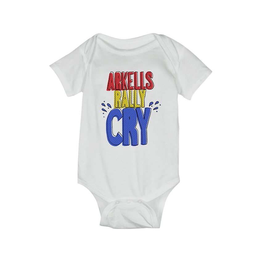 Rally Cry Baby Onesie