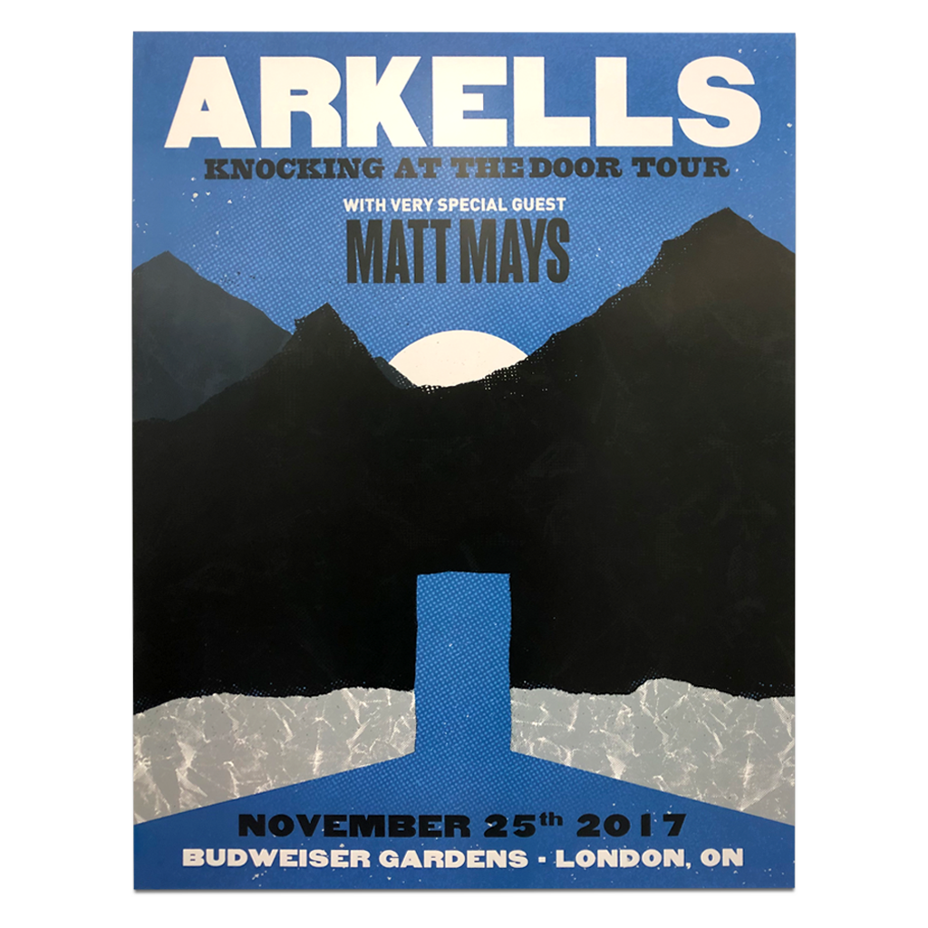 London Budweiser Gardens Poster - November 25, 2017