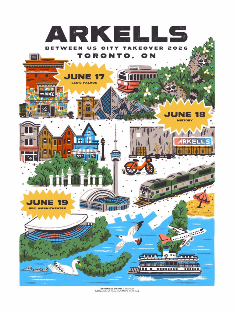 3-Peat Toronto Events Poster