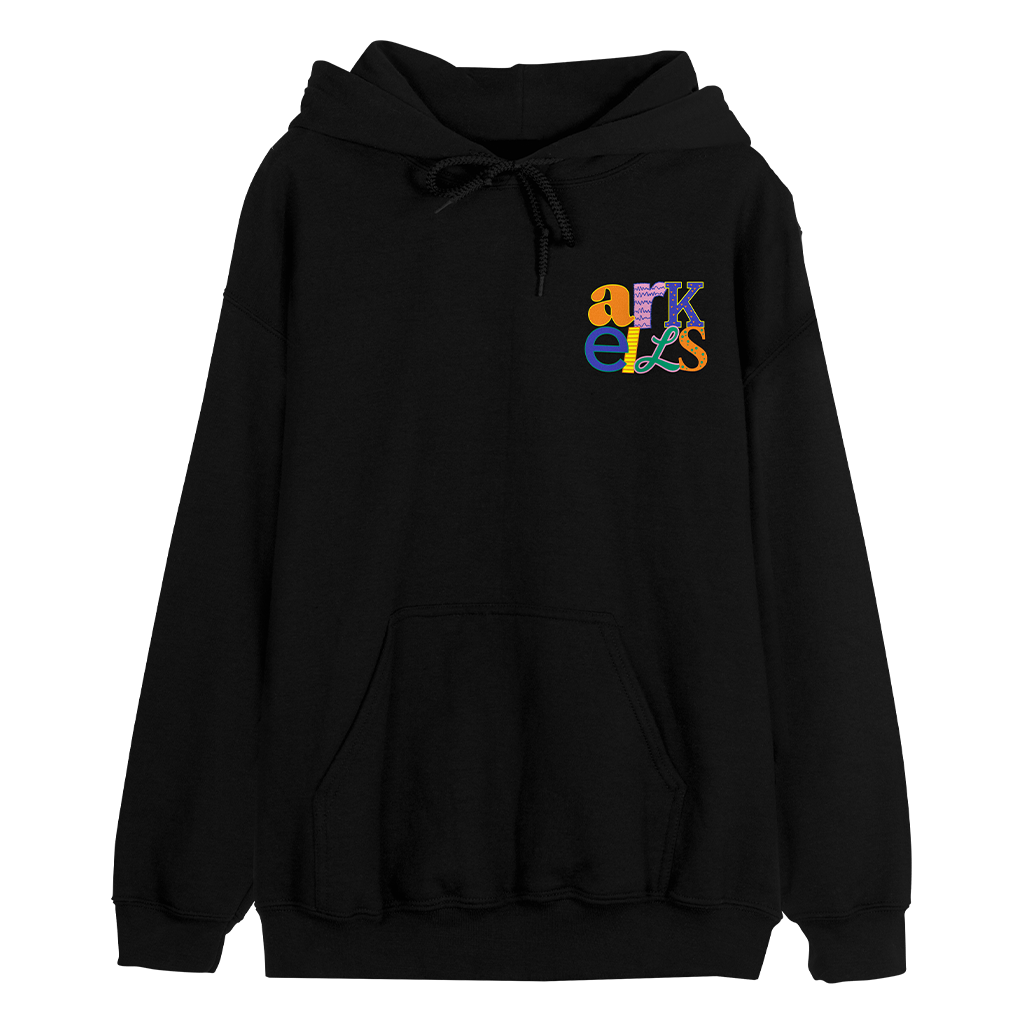 Hippie Font Pullover Hoodie