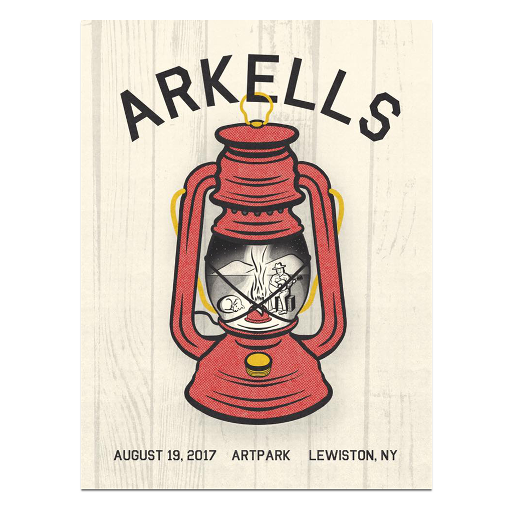 Lewiston, NY Artpark Amphitheater Poster August 19, 2017