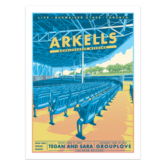 Arkells Toronto, ON Budweiser Stage Poster - June 21 & 22, 2024
