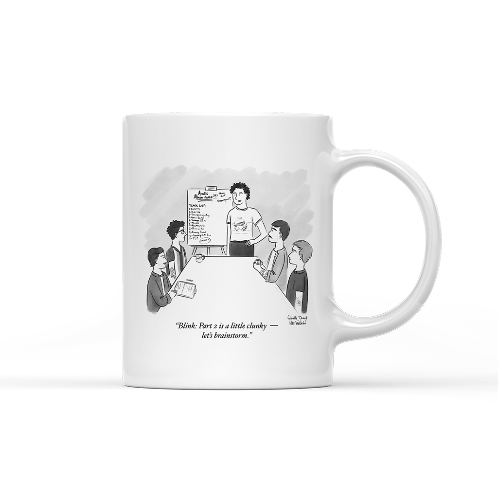 Blink Twice Cartoon Coffee Mug