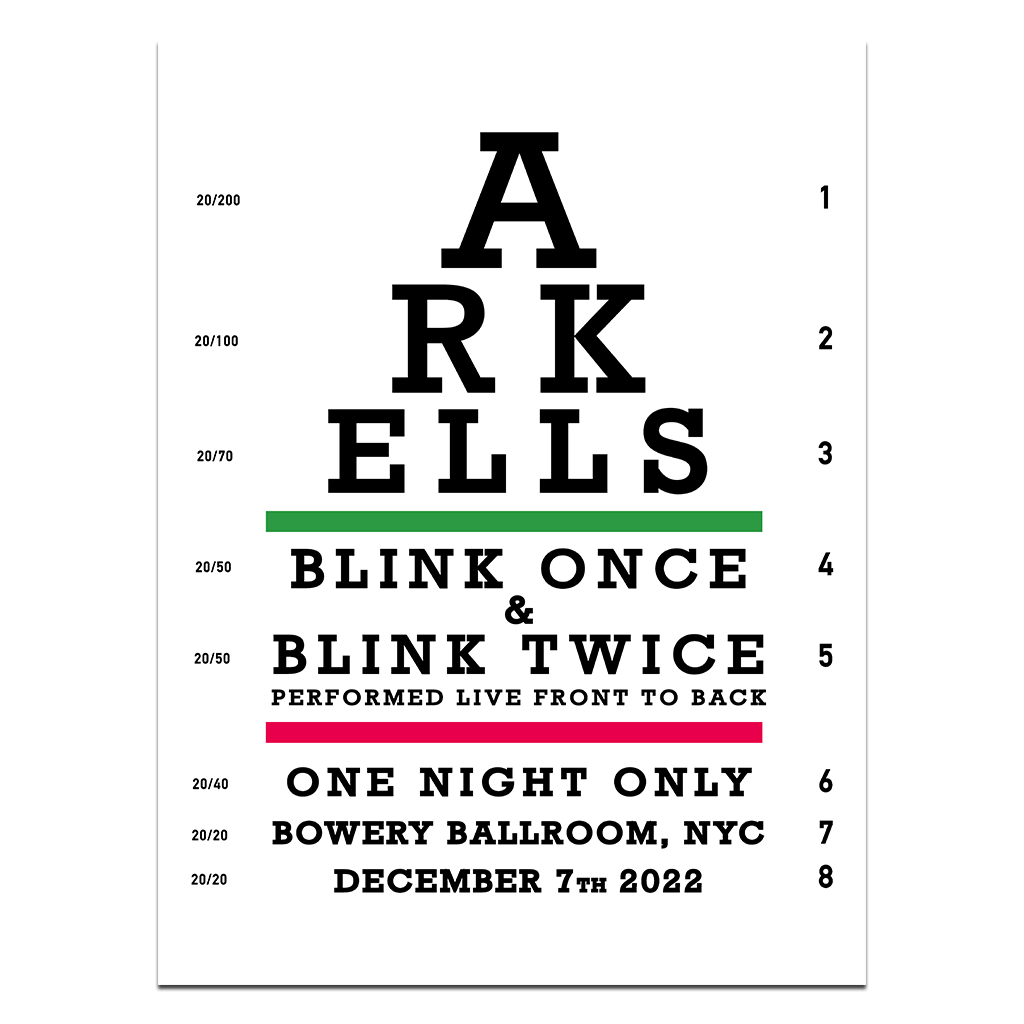 New York “One Night Only” Bowery Ballroom Poster