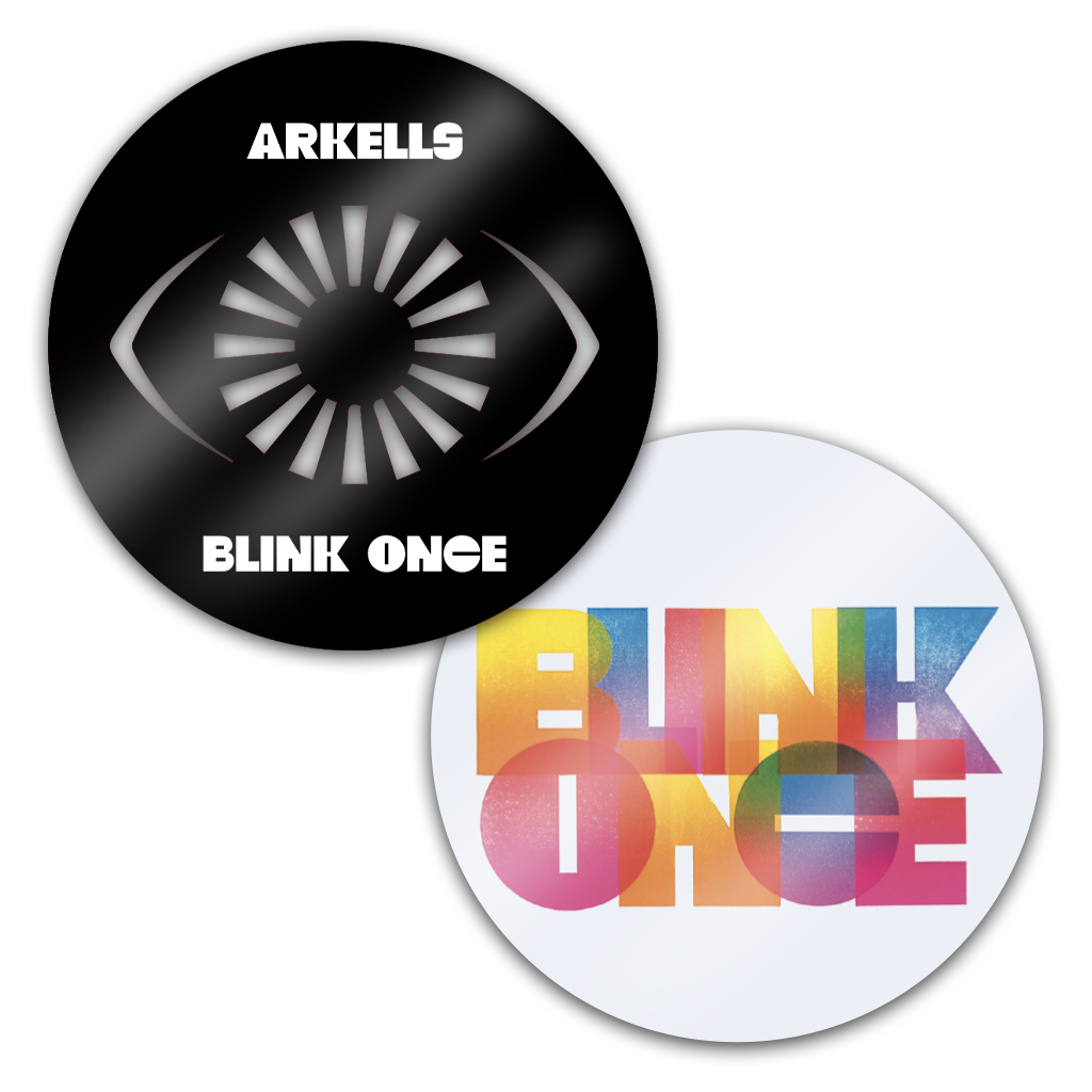 Blink Once Sticker Set