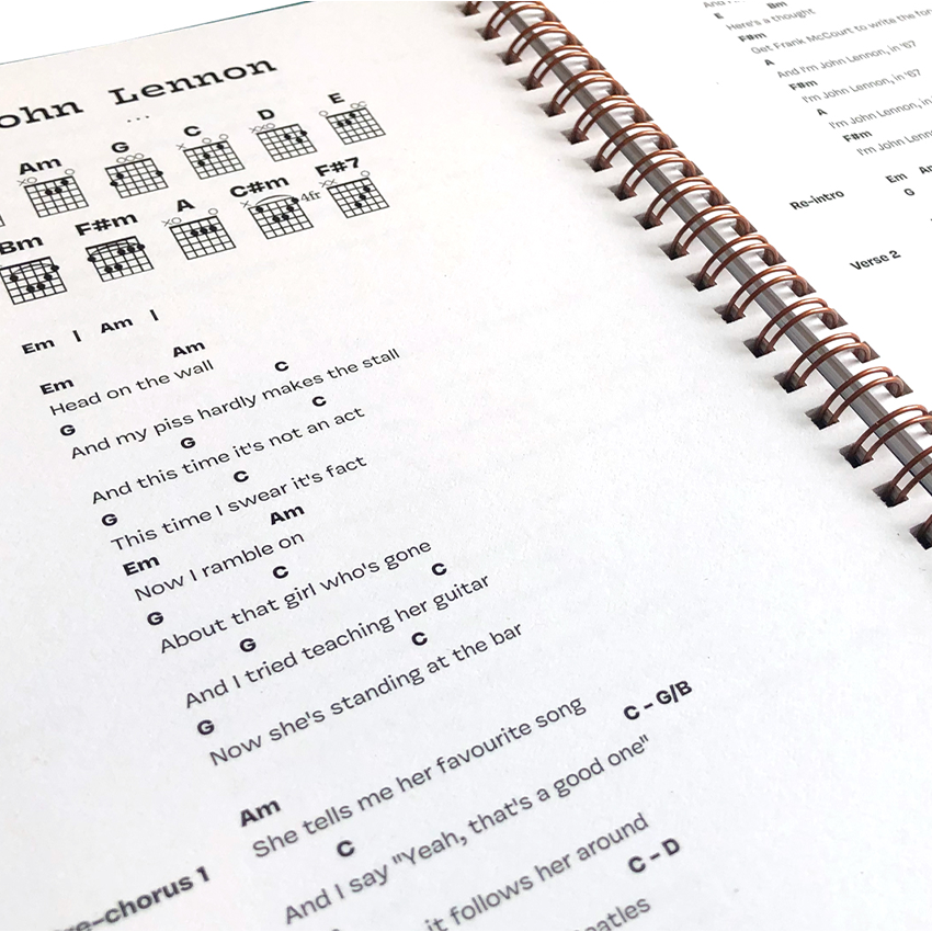 Campfire Chords Songbook