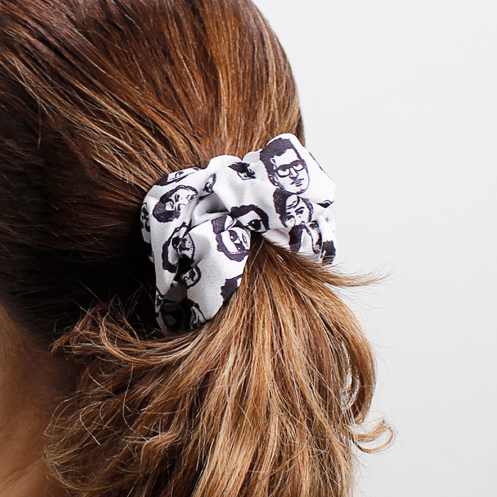 Faces Scrunchie