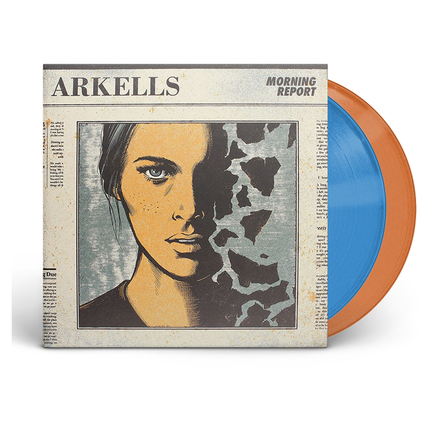 Morning Report Deluxe Edition 2x12" Vinyl (Blue/Orange)